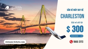 Đặt vé máy bay đi Charleston giá rẻ nhất giá rẻ chỉ từ 414 USD